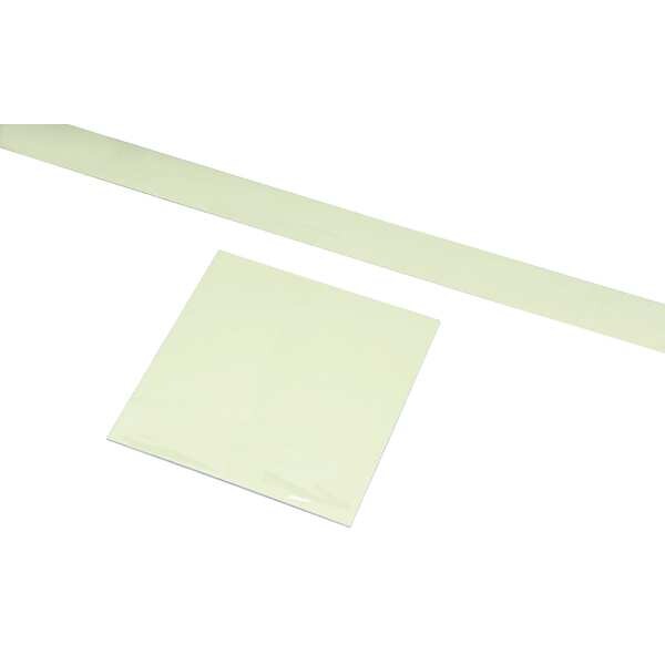 Door Marking Tape, Roll, 4In W, 4In L, PK10