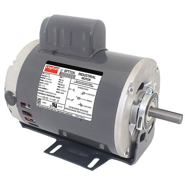 Capacitor-Start General Purpose Motor, 1, 1/3 HP, 115V AC Voltage, 56 Frame