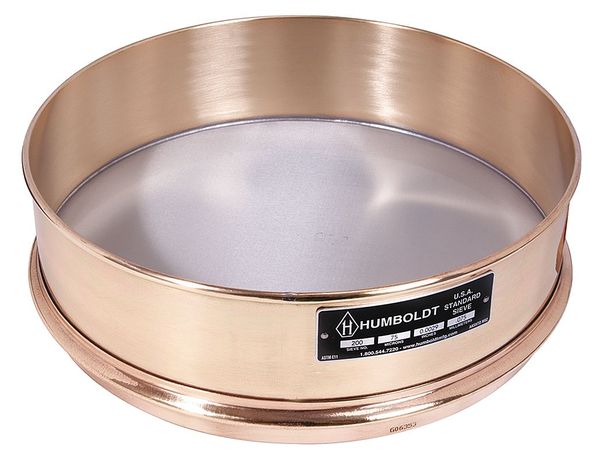 Test Sieve, 200mm, Brass Frame, 10000micron