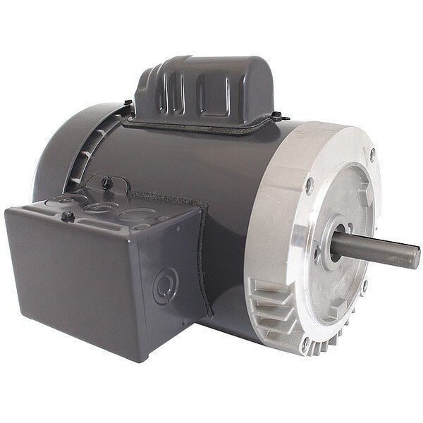 Capacitor-Start General Purpose Motor, 1/2 HP, 115/208-230V AC Voltage, 56C Frame