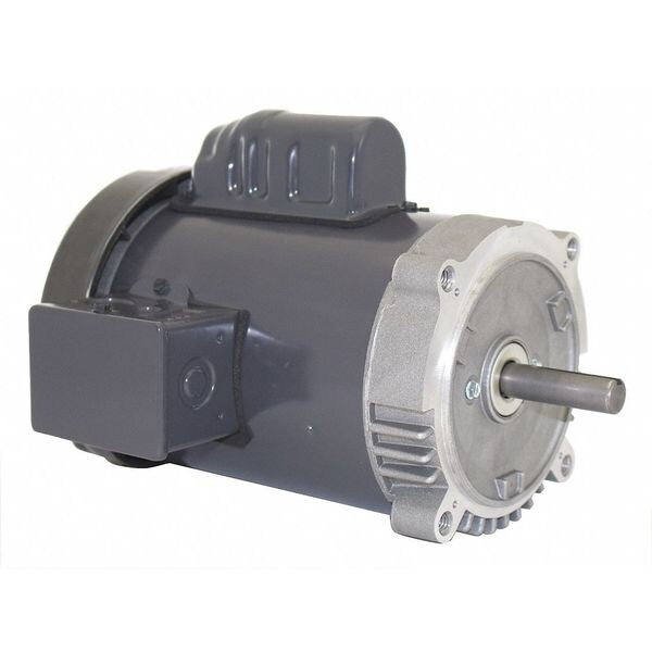 Capacitor-Start General Purpose Motor, 1/6 HP, 115/208-230V AC Voltage, 56C Frame