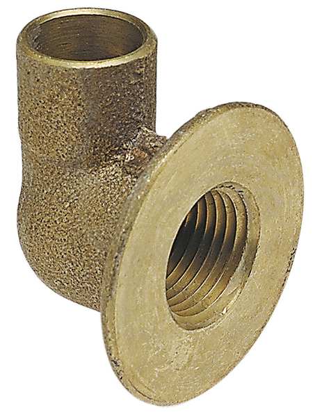 Elbow, 90, Sink Flangd, C x FNPT, 1/2 In