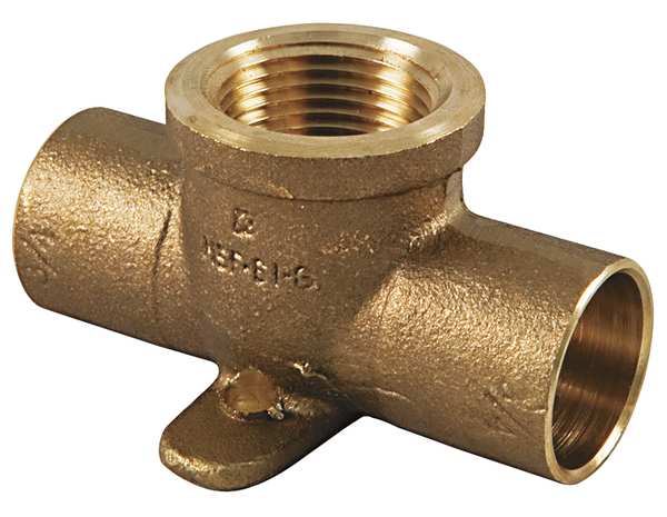 Drop Ear Tee, Low Lead Cast Bronze