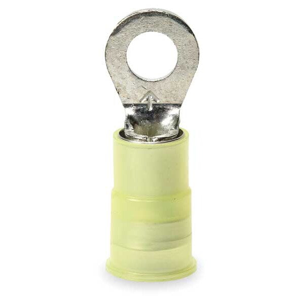 12-10 AWG Nylon Ring Terminal #8 Stud PK50