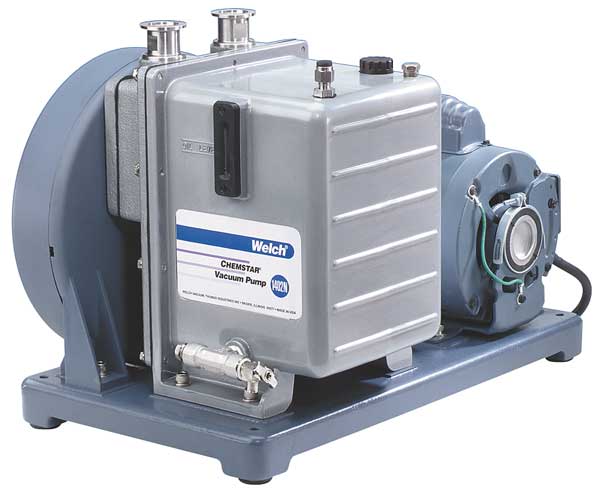 Vacuum Pump, 1 HP, 29.90 In. Hg, 10.6 cfm