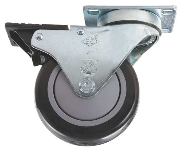 Flange Mount Swivel Caster, For 10 & 15