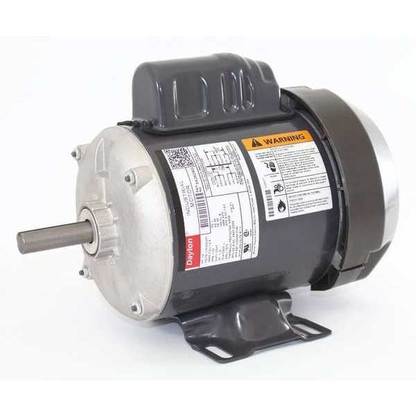 Capacitor-Start General Purpose Motor, 1/4 HP, 56 Frame, 115/208-230V AC Voltage