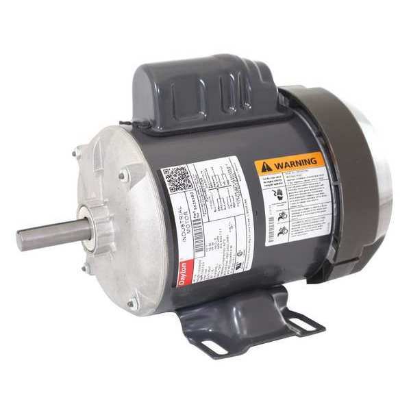 Capacitor-Start General Purpose Motor, 1/4 HP, 56 Frame, 115/208-230V AC Voltage