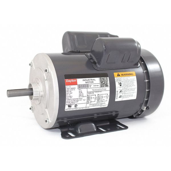 Capacitor-Start/Run General Purpose Motor, 1 1/2 HP, 115/208-230V AC Voltage, 56H Frame
