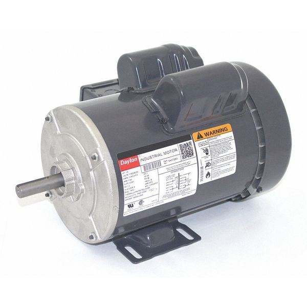 Capacitor-Start/Run General Purpose Motor, 1/2 HP, 115/208-230V AC Voltage, 56 Frame