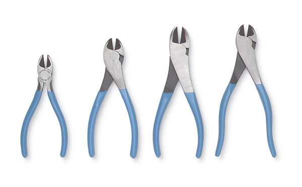 8 1/4 in XLT(TM) Diagonal Cutting Plier Standard Cut Oval Nose Uninsulated