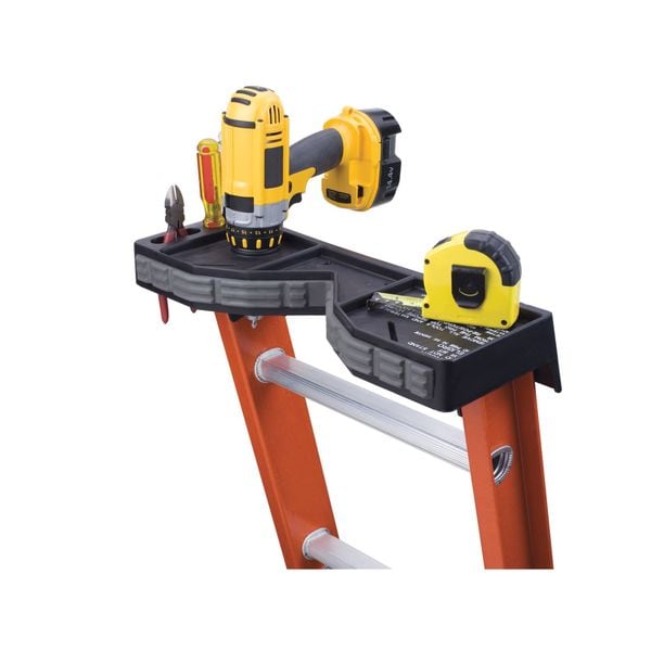 Fiberglass Extension Ladder, 300 lb Load Capacity