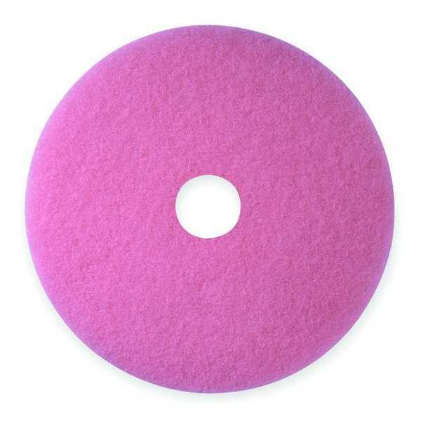 Burnishing Pad, 19 In, Pink, PK5