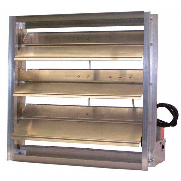 Motorized Hat Channel Damper, 100-240V