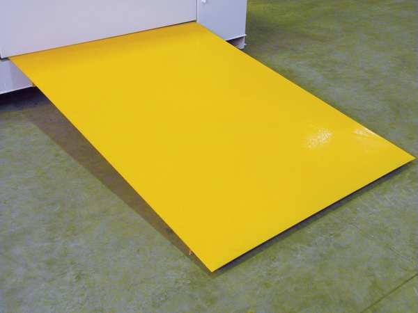 Hazmat Storage Building Ramp
