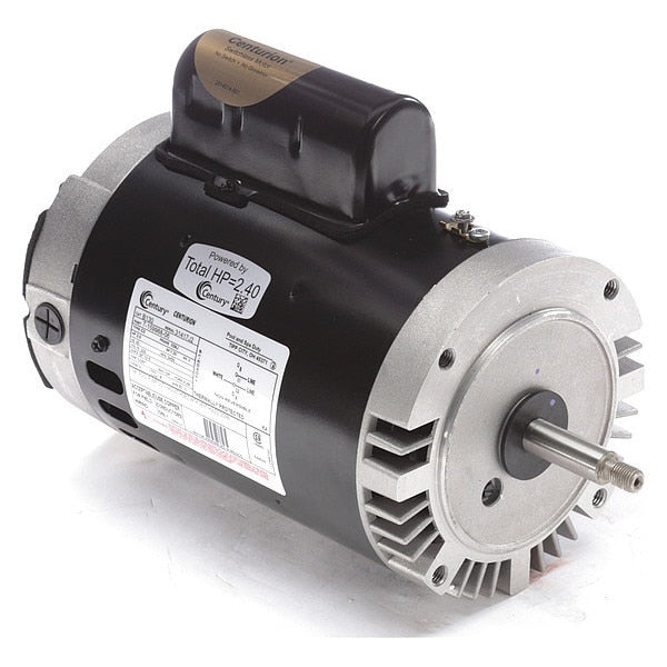 Pool Pump Motor, Permanent Split Capacitor, 2 HP, 56J Frame, 3,450 Nameplate RPM