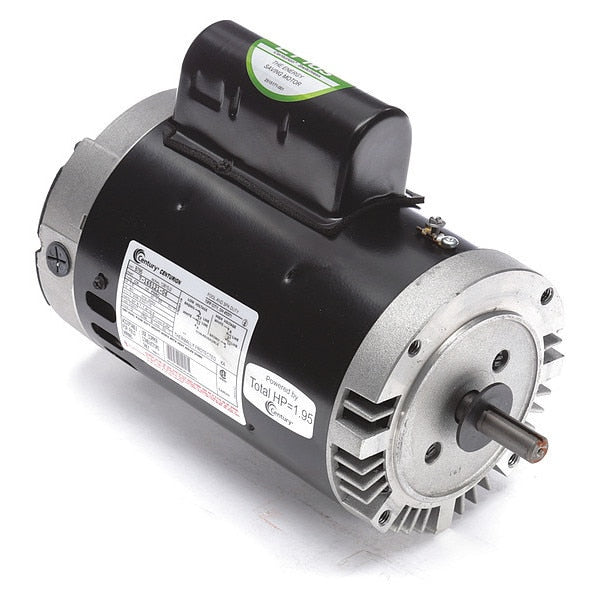Pool Pump Motor, Permanent Split Capacitor, 1 1/2 HP, 56C Frame, 3,450 Nameplate RPM
