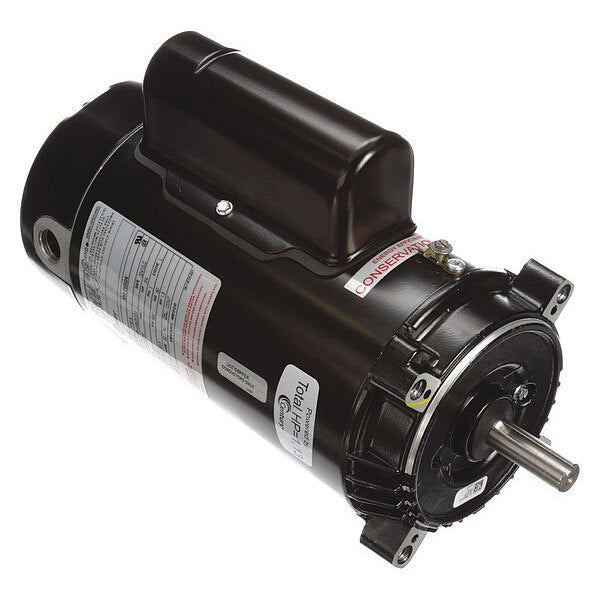 Pool Pump Motor, Capacitor-Start/Run, 3/4 HP, 56C Frame, 3,450 Nameplate RPM