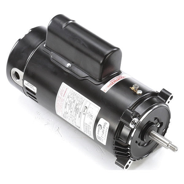 Pool Pump Motor, Capacitor-Start/Run, 1 1/2 HP, 56J Frame, 3,450 Nameplate RPM