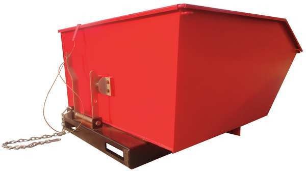 Low Profile Hopper, 6000 Lb, 1 Cu Yd