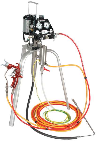 Air Assisted Airless Pump Outfit, 0.4 gpm