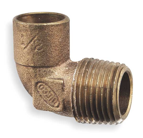 Elbow, 90, Lead-Free Cast DZR Brass