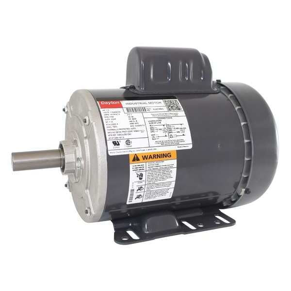 Capacitor-Start General Purpose Motor, 1 HP, 115/208-230V AC Voltage, 56HZ Frame