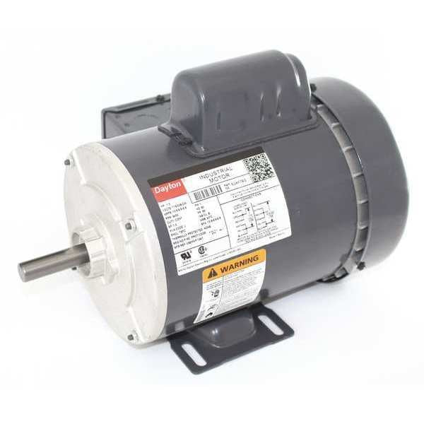 Capacitor-Start General Purpose Motor, 1 HP, 115/208-230V AC Voltage, 56 Frame, 3,450 Nameplate RPM
