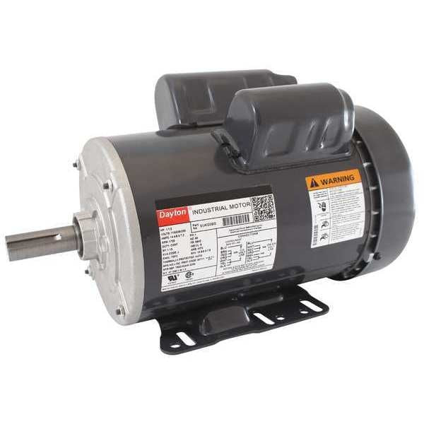 Capacitor-Start/Run General Purpose Motor, 1 1/2 HP, 115/208-230V AC Voltage, 56HZ Frame
