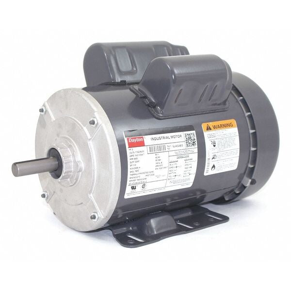 Capacitor-Start/Run General Purpose Motor, 2 HP, 115/208-230V AC Voltage, 56H Frame