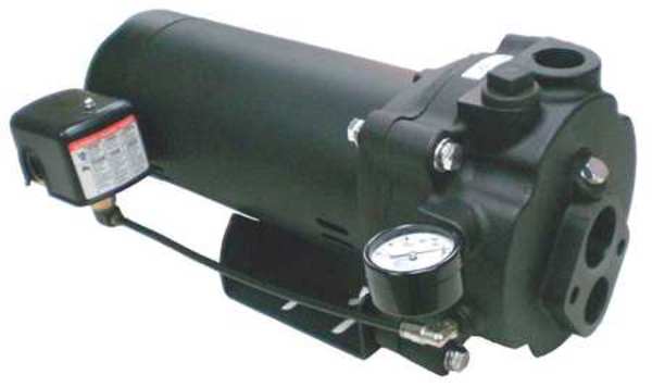Convertible Jet Pump, CI, 1/2HP, 115/230V