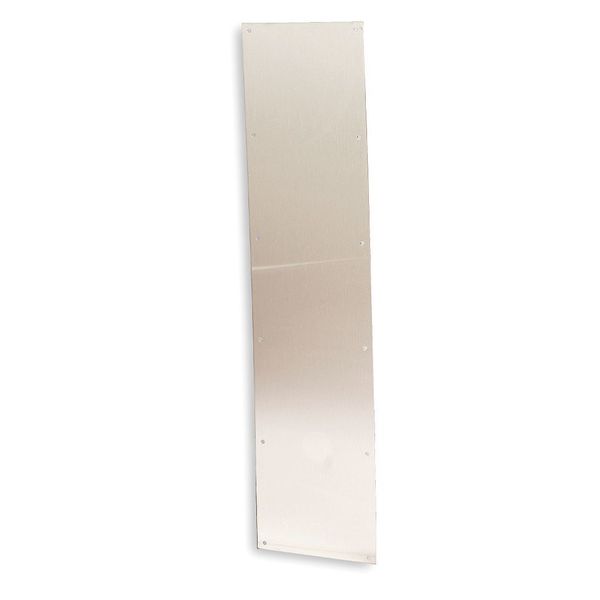 Door Protection Plate, 12Hx30W, Brass