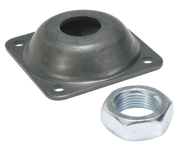 Flange Bracket, For 1-1/2, 2 In Bore, Alum