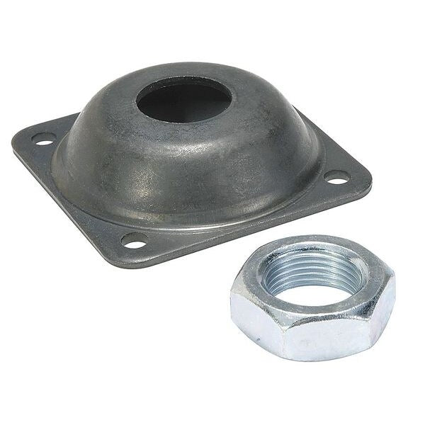 Flange Bracket, For 1-1/8 In Bore, Alum