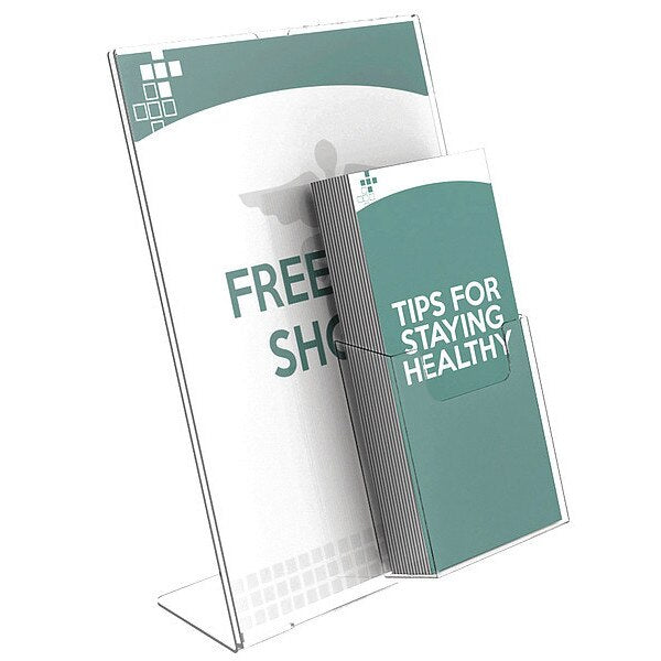 Sign and Literature Holder, 8-1/2x11