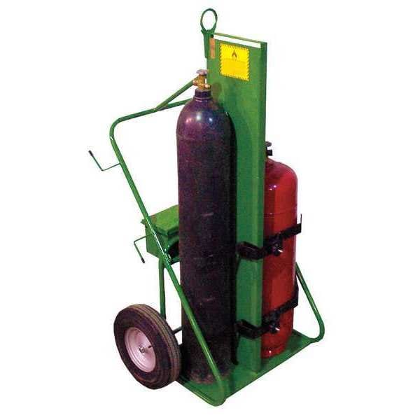 Welding Cylinder Truck, 2 Cyl, 780 lb.