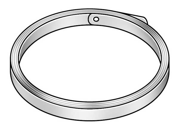 Feeler Gauge, High Carbon Steel, 0.0170 In