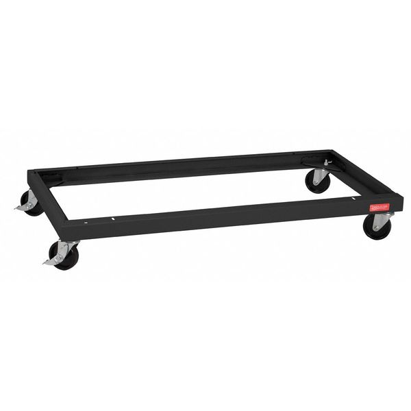 Caster Kit, 36 in W x 24 in D, Black