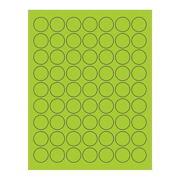 Tape Logic® Circle Laser Labels, 1