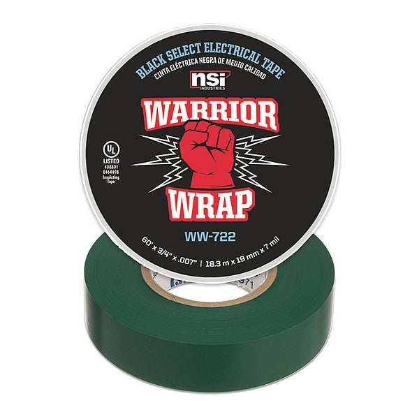 Electrical Tape, 7 mil, Green