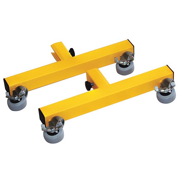 Add-On Locking Caster Feet, Yellow