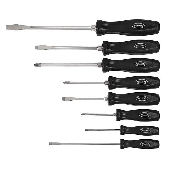 Williams Screwdriver Set, 8 Pieces