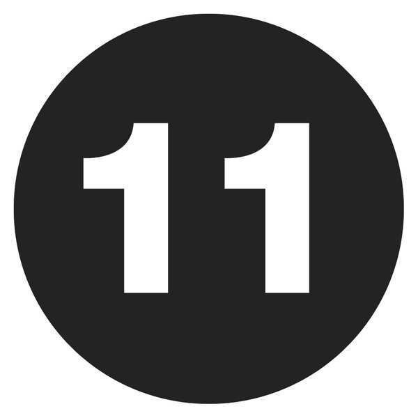 Tape Logic® Number Labels,