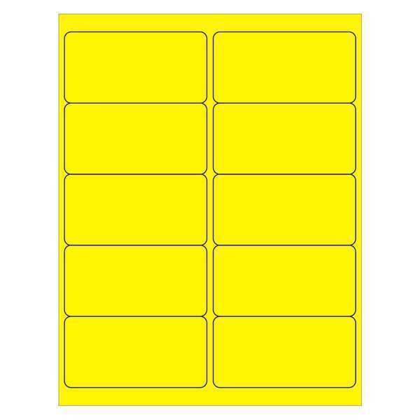 Tape Logic® Rectangle Laser Labels, 4