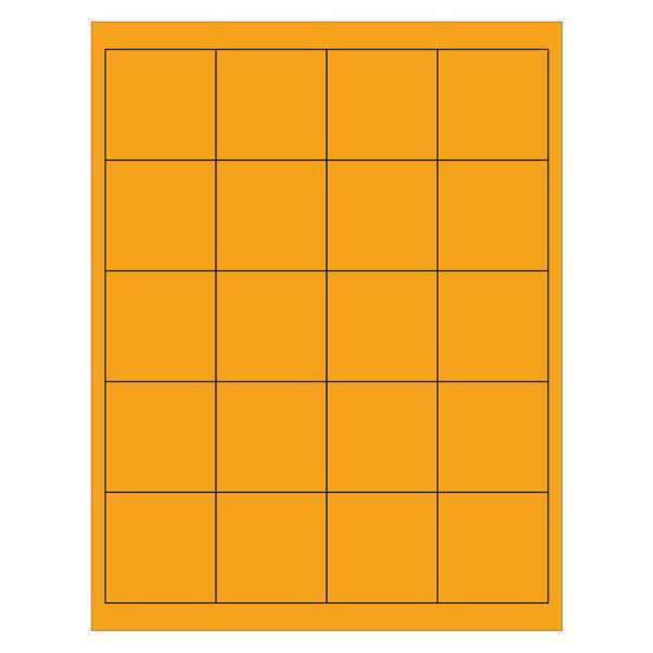 Tape Logic® Rectangle Laser Labels, 2