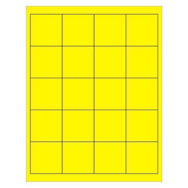 Tape Logic® Rectangle Laser Labels, 2
