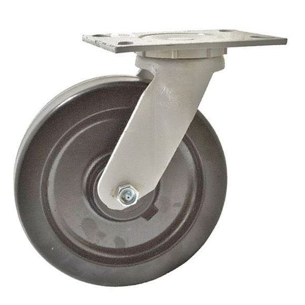 Casters, Wide Swivel, Phenolic, 8