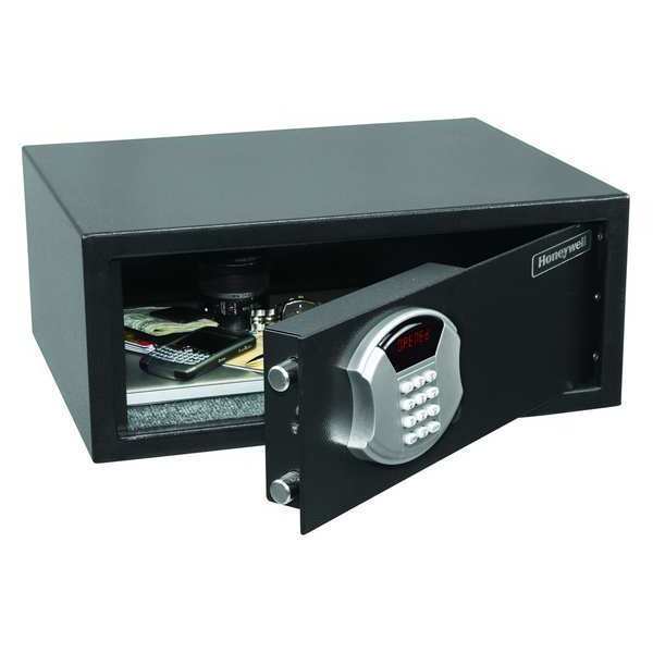 Security Safe, 1.14 cu ft, 31.2 lb, Digital Keypad, Override Key Lock