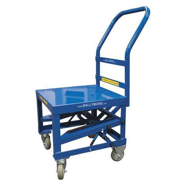 Steel Raised Handle Utility Cart 400 lb. Capacity, 27
