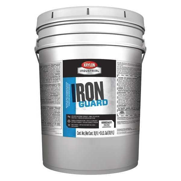 Interior/Exterior Paint, Flat, Water Base, Black, 5 gal